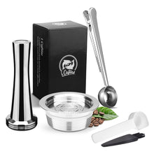 Load image into Gallery viewer, iCafilas Coffee Filters For Lavazza Reusable Stainless Steel Refillable Coffee Capsule For Lavazza A Modo Mio Machine