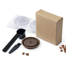 Load image into Gallery viewer, For Vertuo Next Reusable Coffee Capsule Lid Compatible With Original Vertuoline Coffee Pods Food Grade Silicone Cap with Spoon