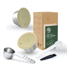Load image into Gallery viewer, Reusable Coffee Milk Foam Capsule For Nescafe Dolce Gusto Machine Refillable Coffee Filter Cappuccino Latte Maker Pod