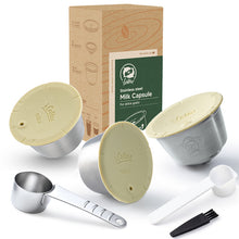 Load image into Gallery viewer, Reusable Coffee Milk Foam Capsule For Nescafe Dolce Gusto Machine Refillable Coffee Filter Cappuccino Latte Maker Pod