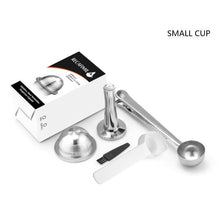 Load image into Gallery viewer, Stainless Steel Reusable Capsules for Vertuo Vertuolline