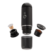 Load image into Gallery viewer, I Cafilas Heating Portable Espresso Coffee Machine for Car &amp; Home Camping Coffee Maker Fit Nespresso Capsule Ground Coffee Powder
