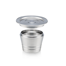 Load image into Gallery viewer, Refillable STAINLESS STEEL Metal Reusable Capsule For Instant Coffee Machine Refillable Coffee Filter
