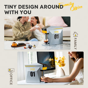 I Cafilas&nbsp;&nbsp;5in1 Capsule Coffee Machine Multiple Espresso Cafetera Cappuccino Coffee Maker Dolce Gusto Nespresso Powder KCUP