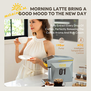 I Cafilas&nbsp;&nbsp;5in1 Capsule Coffee Machine Multiple Espresso Cafetera Cappuccino Coffee Maker Dolce Gusto Nespresso Powder KCUP