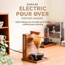 Load image into Gallery viewer, I CAFILAS Smart Electricity American Coffee Machine With Foldable Plug-in Automatic Coffee Makers For All In One Portable Travel
