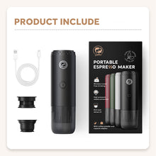 Load image into Gallery viewer, Portable Espresso Coffee Machine 3-in-1 Capsule Coffee Maker for Car &amp; Home Camping with NS &amp; Ground Coffee &amp; DG Capsules
