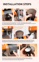 Load image into Gallery viewer, I Cafilas 19Bar Semi Automatic Coffee Espresso Machine With Grinder &amp; Steam Wand Espresso Maker
