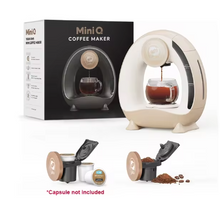 Load image into Gallery viewer, Mini Q American Coffee Machine 2 Coffee Adapter fit for K cup &amp; Coffee Ground 4-8 Oz Single Serve Coffee Maker
