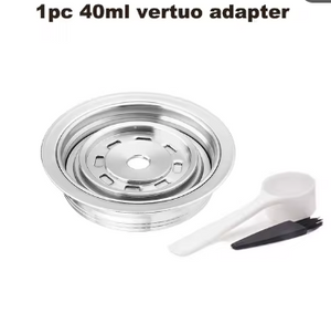 iCafilas Reusable Capsule Adapter For Vertuo Next Pop Machine Compatible with Nespresso Original Coffee Capsule Pods