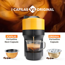 Load image into Gallery viewer, I cafilas 2Pcs Reusable Coffee Capsule Pods For Vertuoline Next
