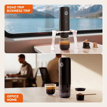Load image into Gallery viewer, Portable Espresso Coffee Machine 3-in-1 Capsule Coffee Maker for Car &amp; Home Camping with NS &amp; Ground Coffee &amp; DG Capsules

