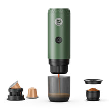 Load image into Gallery viewer, Portable Espresso Coffee Machine 3-in-1 Capsule Coffee Maker for Car &amp; Home Camping with NS &amp; Ground Coffee &amp; DG Capsules
