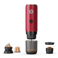 Load image into Gallery viewer, Portable Espresso Coffee Machine 3-in-1 Capsule Coffee Maker for Car &amp; Home Camping with NS &amp; Ground Coffee &amp; DG Capsules
