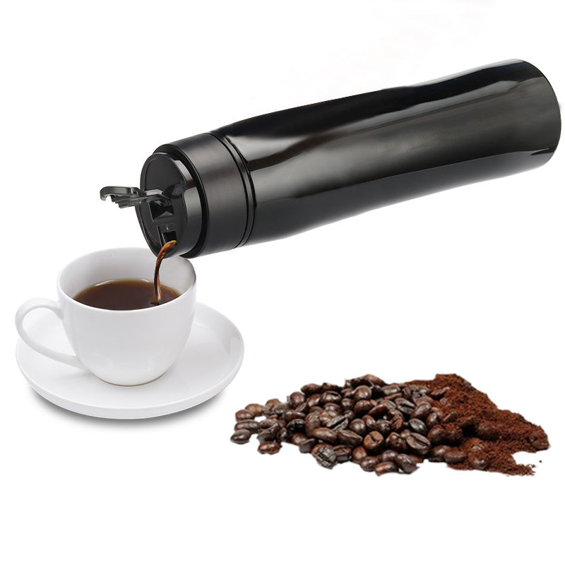 320ml French Press Coffee Maker Stainless Steel Vacuum Insulated Travel Mug  Cup