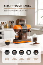 Load image into Gallery viewer, I Cafilas 19Bar Semi Automatic Coffee Espresso Machine With Grinder &amp; Steam Wand Espresso Maker
