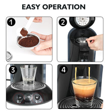 Load image into Gallery viewer, for Senseo Coffee Capsule Stainless Steel Coffee Filter Pod Reusable Coffee Maker Filter Espresso Crema Maker
