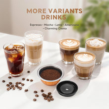 Load image into Gallery viewer, I cafilas 2Pcs Reusable Coffee Capsule Pods For Vertuoline Next
