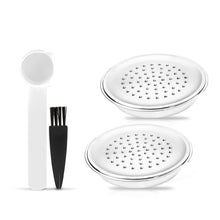 Load image into Gallery viewer, for Senseo Coffee Capsule Stainless Steel Coffee Filter Pod Reusable Coffee Maker Filter Espresso Crema Maker
