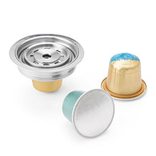 Load image into Gallery viewer, iCafilas Reusable Capsule Adapter For Vertuo Next Pop Machine Compatible with Nespresso Original Coffee Capsule Pods
