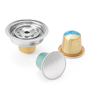 iCafilas Reusable Capsule Adapter For Vertuo Next Pop Machine Compatible with Nespresso Original Coffee Capsule Pods