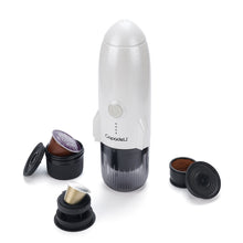 Load image into Gallery viewer, 3-in-1 Espresso Coffee Maker 19 Bar Automatic Heating Portable Coffee Machine for Outdoor Camping Car Fit Powder/Nes*/DG Capsule
