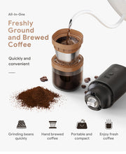 Load image into Gallery viewer, iCafilas All-In-One Grinding &amp; Brewing Portable Electric Coffee Grinder Profession Multifunctional Beans Grinder Coffee Maker
