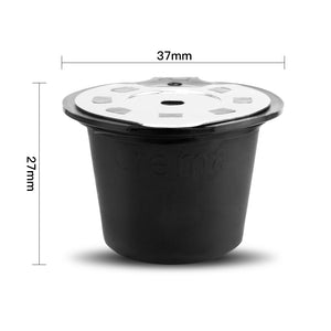 ICafilasUpgrade/Normal Crema Coffee Filters For Nespresso Maker Coffee Capsule Plastic Capsule Refillable Reusable Nescafe