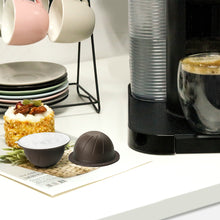 Load image into Gallery viewer, 62MM Refillable Nespresso Vertuo Capsules Sticker Disposable Nespresso Vertuoline Pods Self Adhesive Foil Seal Aluminum Film Lid
