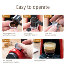 Load image into Gallery viewer, ICafilas For Nespresso Reutilisable Refillable Capsule For SCISHARE Crema Espresso Reusable New Refillable For Nespresso
