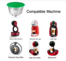 Load image into Gallery viewer, 4TH Generation Coffee Capsule For Dolce Gusto Coffee Machine Stainless Steel Crema Maker Refillable Espresso Capsules
