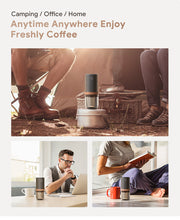 Load image into Gallery viewer, iCafilas All-In-One Grinding &amp; Brewing Portable Electric Coffee Grinder Profession Multifunctional Beans Grinder Coffee Maker
