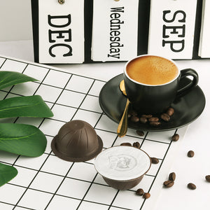 62MM Refillable Nespresso Vertuo Capsules Sticker Disposable Nespresso Vertuoline Pods Self Adhesive Foil Seal Aluminum Film Lid