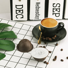 Load image into Gallery viewer, ICafilasReusable For Nespresso Vertuo Coffee Capsule 150ml Refillable  Vertuoline Coffee Filter Machine Disposable Foils
