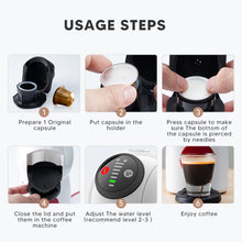 Load image into Gallery viewer, ICafilas Reusable Capsule Adapter for Dolce Gusto XS Refillable Cafetera Espresso Coffee for PICCOLO XS/.Genio Machine
