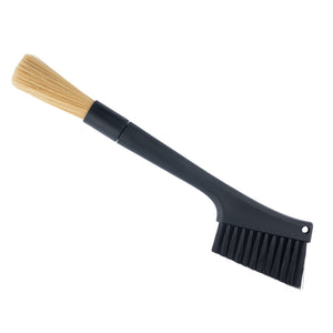 Double Coffee Removable Brush Espresso Coffee Grinder Machine Keyboard Cleaning Brush Dusting  Coffee Powder Brush Coffeeware