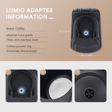 Load image into Gallery viewer, Reusable Coffee Adapter for Dolce Gusto EDG LUMIO DG325 Coffee Maker Machine Refillable Espresso Coffee Filter Holder
