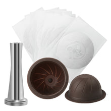 Load image into Gallery viewer, ICafilasReusable For Nespresso Vertuo Coffee Capsule 150ml Refillable  Vertuoline Coffee Filter Machine Disposable Foils
