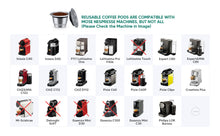 Load image into Gallery viewer, iCafilas New Upgraded Reusable Coffee Capsule For Nespresso Stainless Steel Coffee Filters Espresso Coffee Crema Maker
