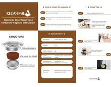 Load image into Gallery viewer, Stainless Steel Vertuolline GCA1,ENV135S,ENV135B (Small)
