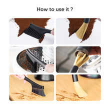 Load image into Gallery viewer, Double Coffee Removable Brush Espresso Coffee Grinder Machine Keyboard Cleaning Brush Dusting  Coffee Powder Brush Coffeeware
