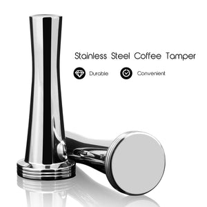 coffee Stainless Steel Coffee Tamper for Dolce Gusto /Nespresso / Illy Heavy Flat base coffee tamper espresso pad powder hammer