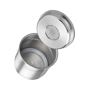 iCafilas Reusable illy Coffee Capsule 304 Stainless Steel Rich Cream Compatibility illy X7,illy Y3,illy Y5