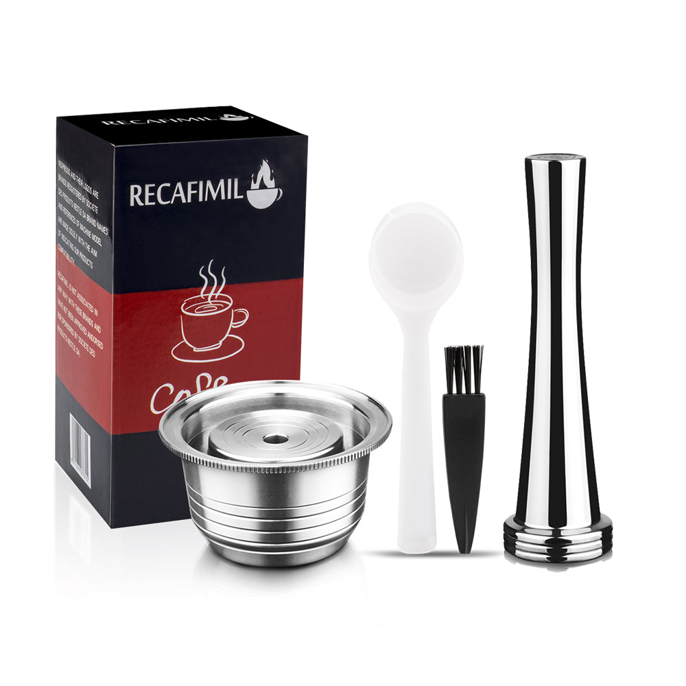 Stainless Steel Vertuoline Pod Holder Vertuolline GCA1 G2 230ml