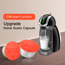 Load image into Gallery viewer, Reusable Coffee Filter Milk Capsule For Dolce Gusto DIY Milk Frother
