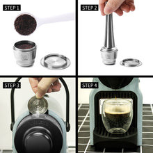 Load image into Gallery viewer, i Cafilas Refillable Round Coffee Capsule For Nespresso
