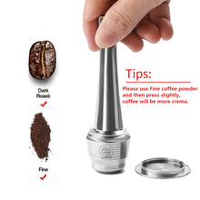 Load image into Gallery viewer, i Cafilas Refillable Round Coffee Capsule For Nespresso
