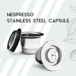 i Cafilas Reusable Coffee Pods For Nespresso Refillable Crema Espresso