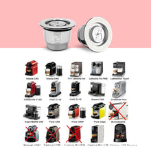 Load image into Gallery viewer, i Cafilas Reusable Coffee Pods For Nespresso Refillable Crema Espresso Capsule
