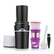 Load image into Gallery viewer, 400ML Drip Coffee Cup Camping Equipment Coffee Water Bottles Dripper With K Cups Simple Portable Coffee Tool Maker
